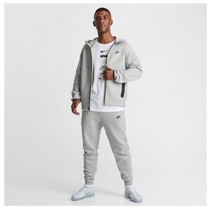 Gray Men's Nike Tech Fleece Windrunner Full-Zip Hoodie